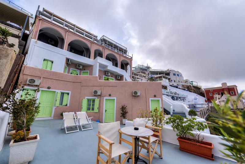 Porto Carra Hotell Fira  Exteriör bild